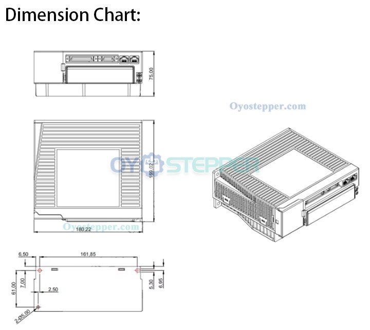 JASD20002-20B AC Servo Motor Driver Controller 3KW 220V Three Phase